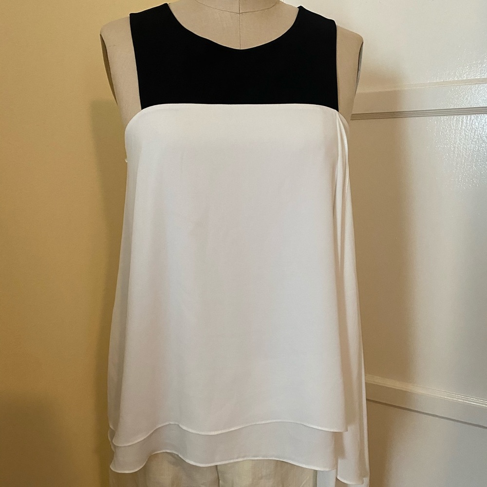 BCBG Maxariza sleeveless tunic top
